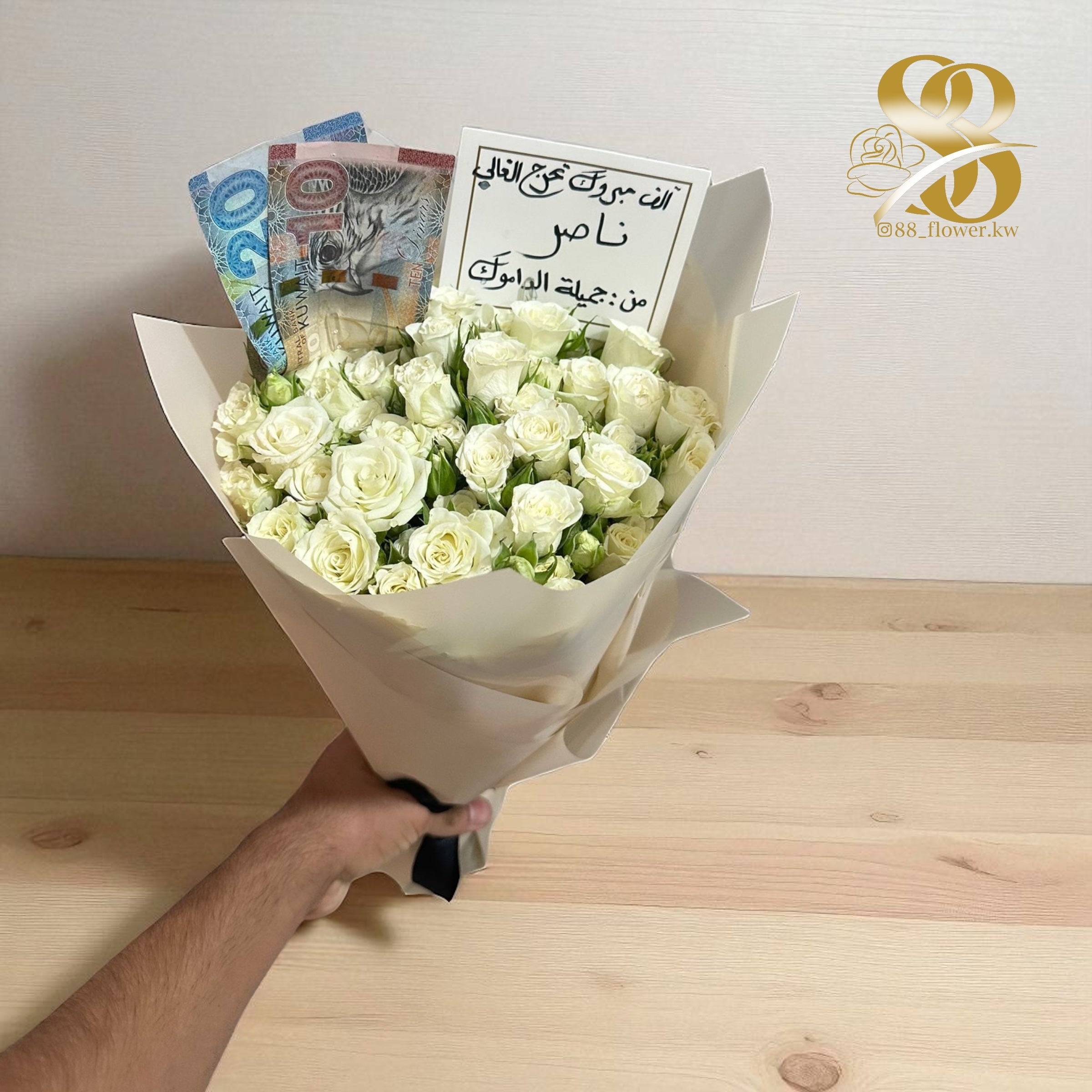 (10 أعواد) بوكية بيبي روز