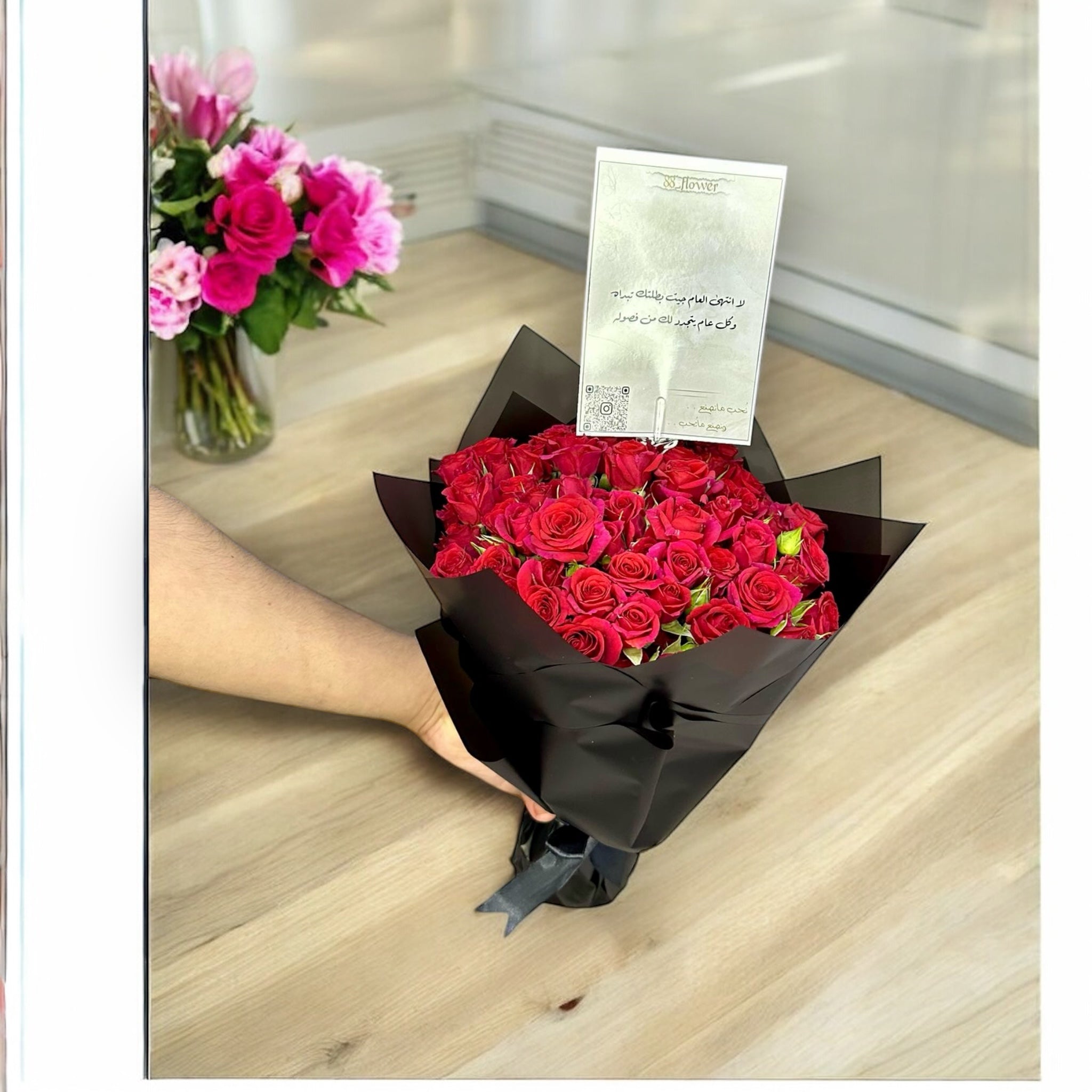 (10 أعواد) بوكية بيبي روز