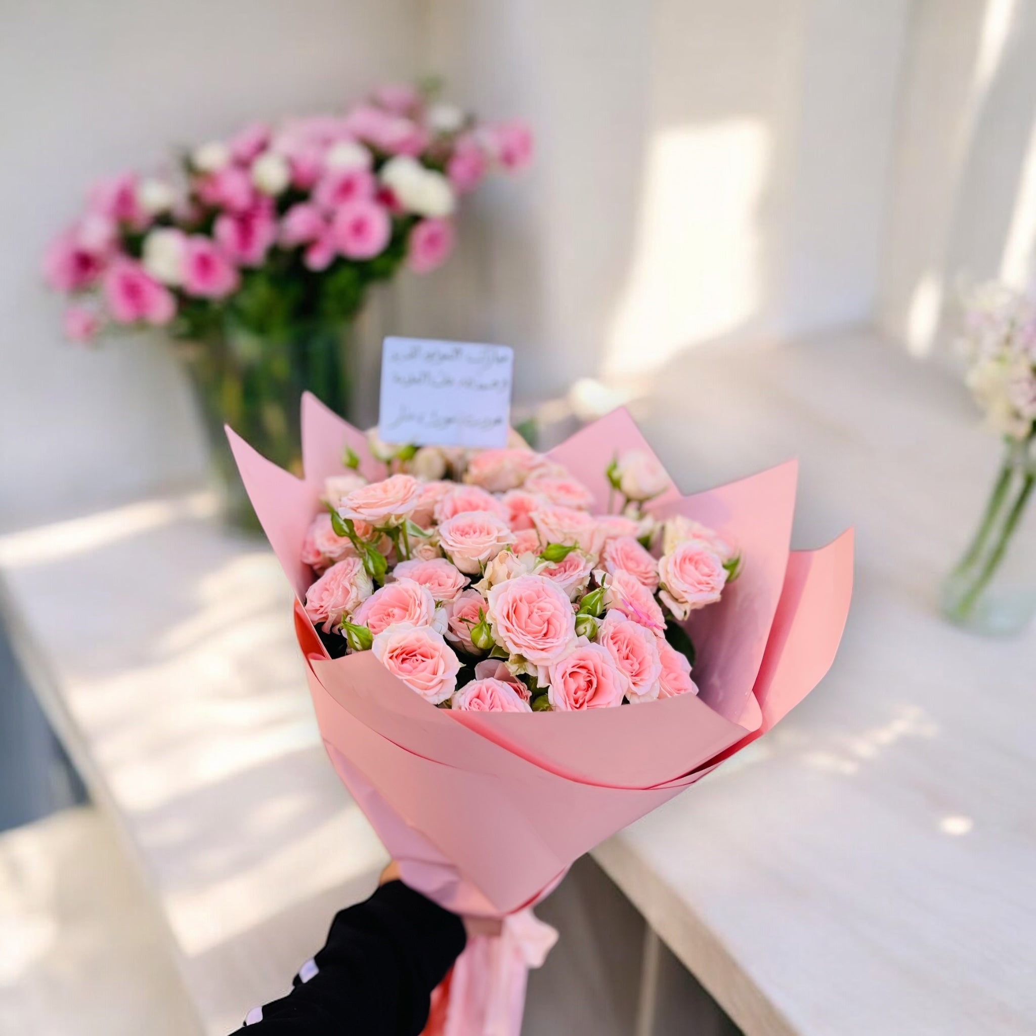 (10 أعواد) بوكية بيبي روز